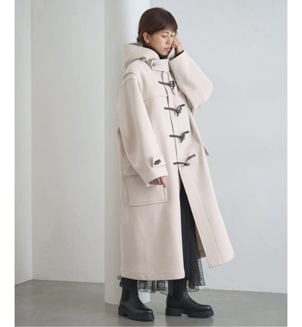 モンゴメリー ビームス別注 ダッフルコート ウール100% ロング丈 モンゴメリー ビームス別注 ダッフルコート ウール100% ロング丈