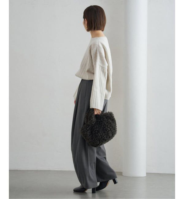 IENA「《追加》ウォッシャブル コクーンパンツ」|その他|