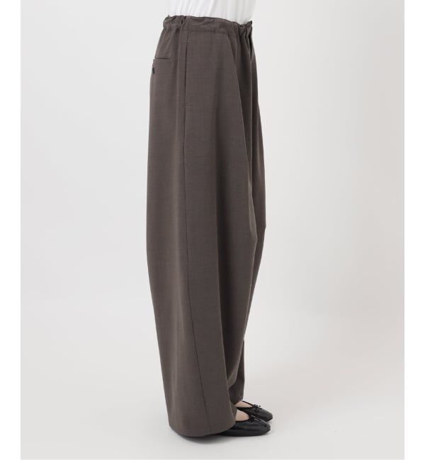 IENA「《追加》ウォッシャブル コクーンパンツ」|その他|