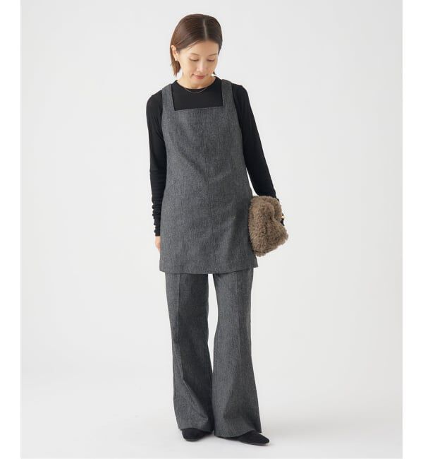 IENA「《追加》ウォッシャブル ツイードイージースラックス」|その他|