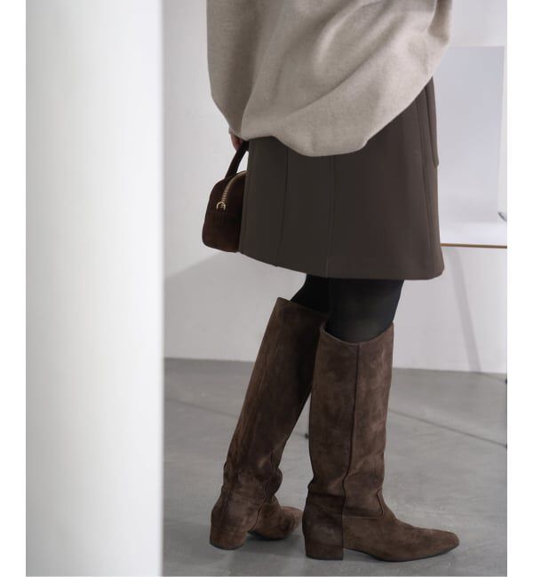 IENA「《追加》FLEXウールライトミニスカート」|スカート|