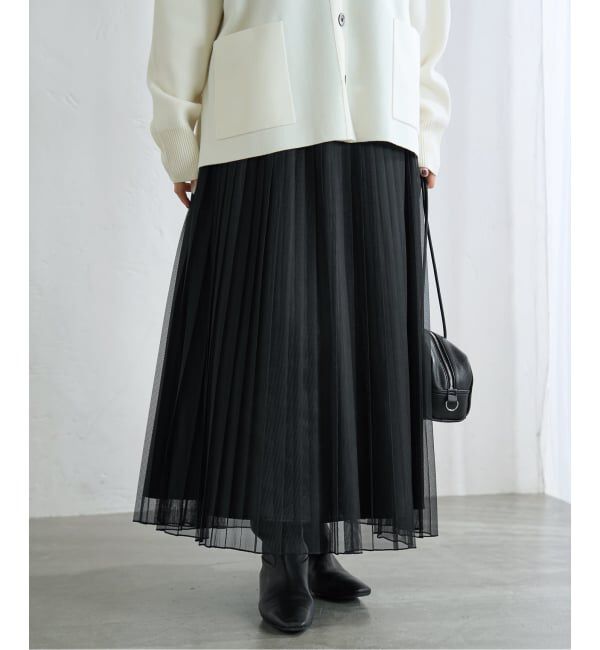 IENA「シアープリーツスカート」|スカート|