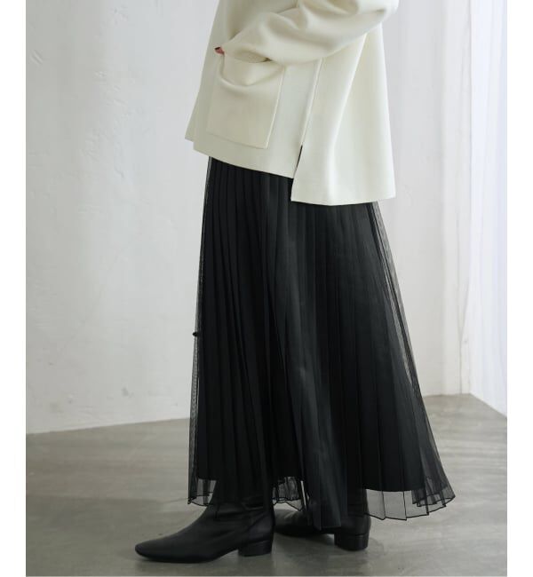 IENA「シアープリーツスカート」|スカート|