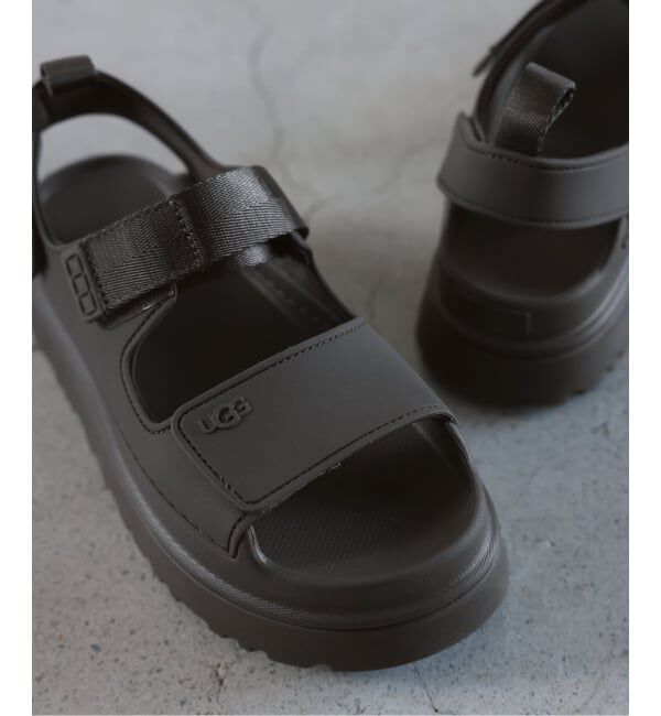 SLOBE IENA「《別注カラーあり/WEB限定/追加2予約》 UGG/アグ GoldenGlow Sandal W GOLDENGLOW」|サンダル|