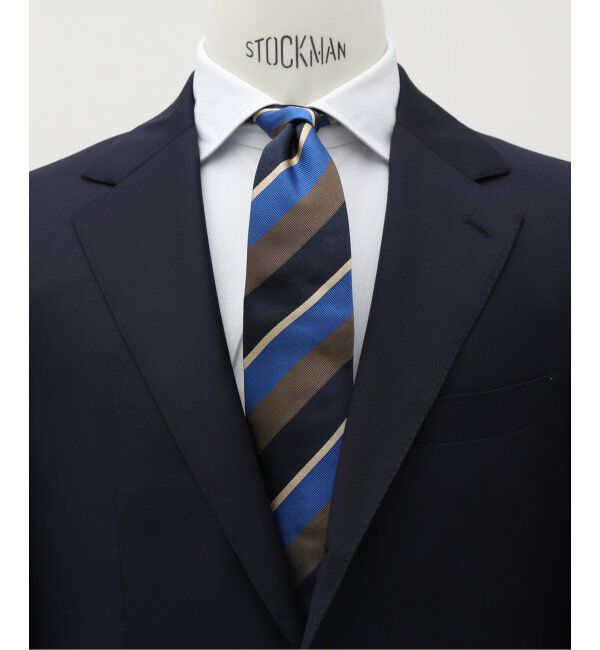 EDIFICE「PB マルチストライプタイ」|ネクタイ・蝶ネクタイ|ブルー A