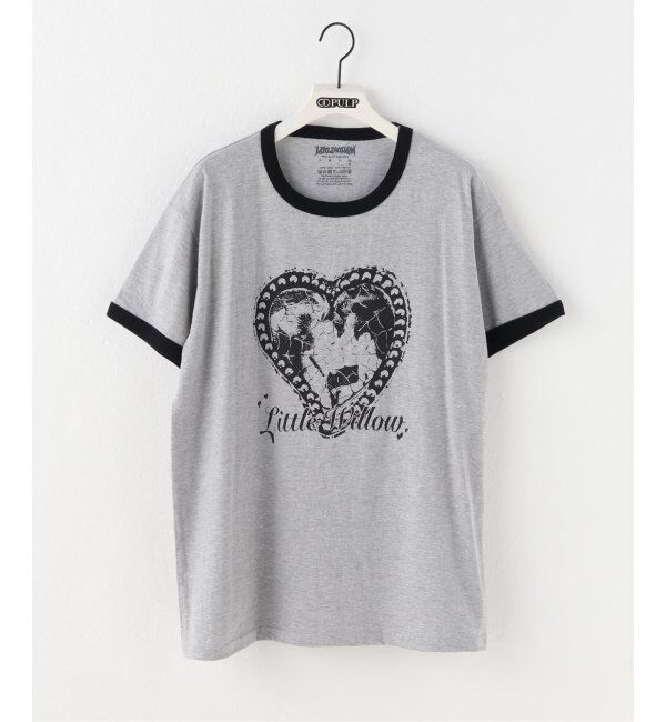 PULP「【Little Willow / リトルウィロー】LOVE SPIDER RINGER TEE EX」|Tシャツ・カットソー|ブラック