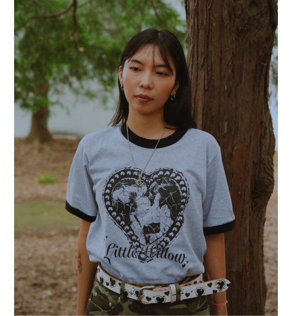 PULP「【Little Willow / リトルウィロー】LOVE SPIDER RINGER TEE EX」|Tシャツ・カットソー|