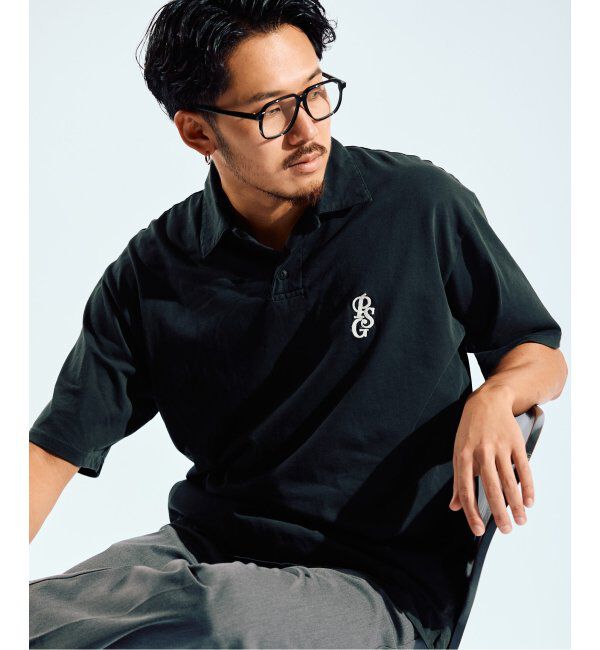 Paris Saint-Germain「【Paris Saint-Germain / パリ・サン＝ジェルマン】 JP ITALIC LOGO ポロシャツ」|ポロシャツ|