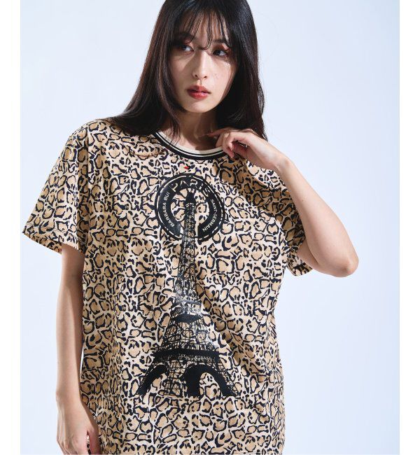 Paris Saint-Germain「【BARBARA BUI / バルバラ ビュイ】 PSG TSHIRT IMPRIME E1468ER X」|Tシャツ・カットソー|