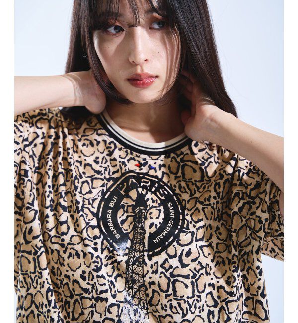Paris Saint-Germain「【BARBARA BUI / バルバラ ビュイ】 PSG TSHIRT IMPRIME E1468ER X」|Tシャツ・カットソー|