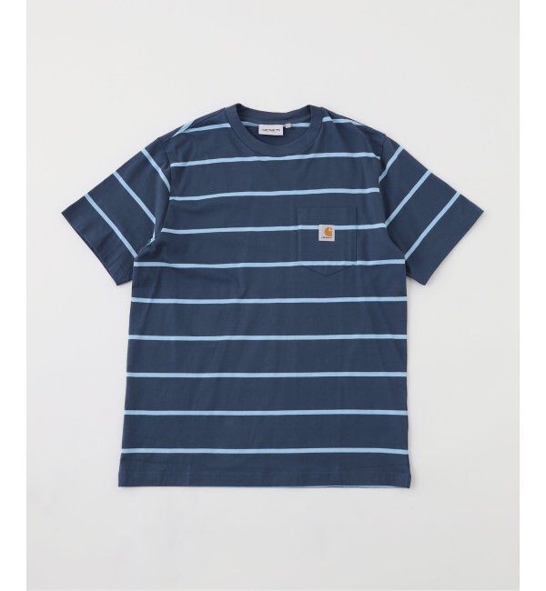 PULP「CARHARTT WIP / カーハート ダブリューアイピー S/S AIKEN POCKET T-SHIRT I034487」|Tシャツ・カットソー|ブルー