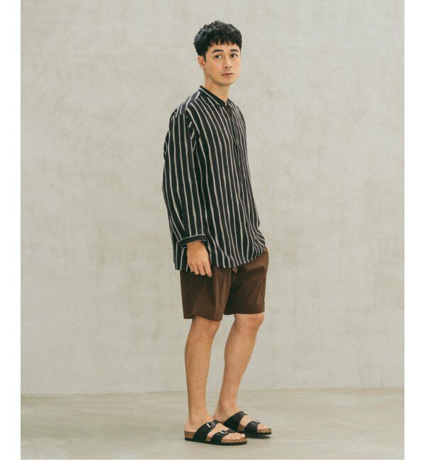 EDIFICE「シャンタン ベルテッド 2プリーツ ショーツ」|その他|