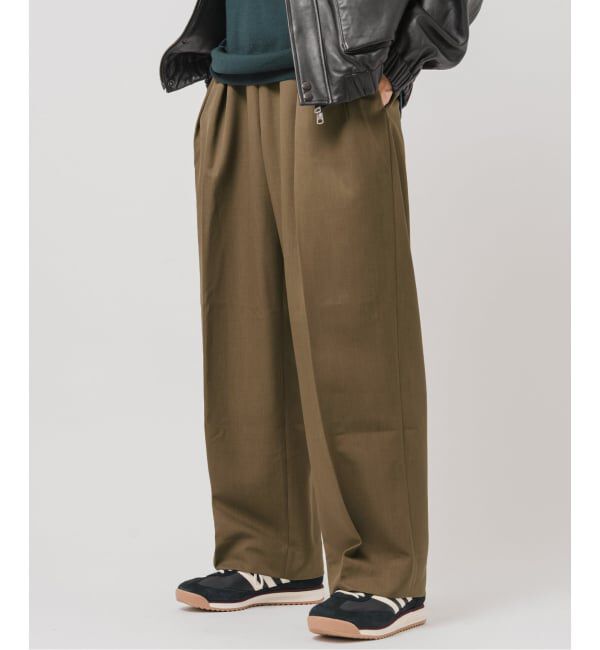 EDIFICE「ラフトップ ウルトラ ワイドパンツ」|スラックス|
