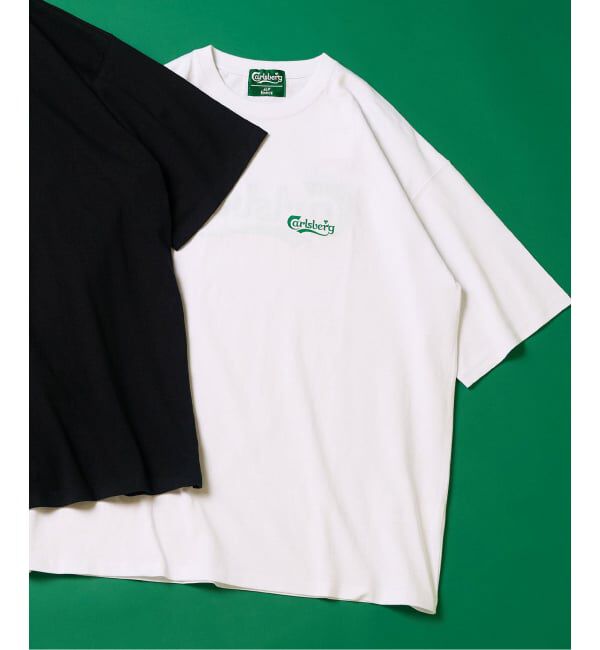 417 EDIFICE「《追加》CARLSBERG &times; 417 GRAPHIC Tシャツ」|Tシャツ・カットソー|ホワイト