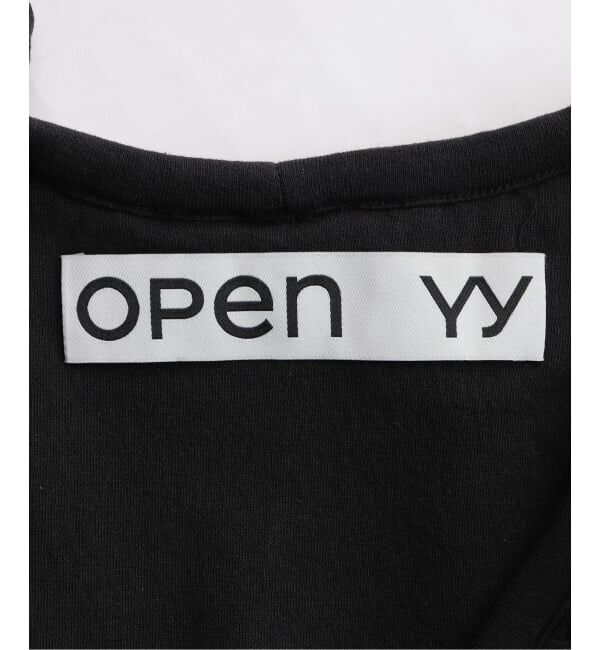 PULP「【Geek Office / ギークオフィス】OPEN YY Knitted RUFFLE BODYSUIT」|Tシャツ・カットソー|