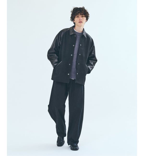 417 EDIFICE「【SKOOKUM / スクーカム】417別注 Leather AWARDブルゾン」|ライダースジャケット|