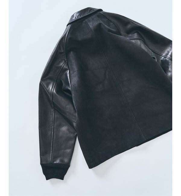 417 EDIFICE「【SKOOKUM / スクーカム】417別注 Leather AWARDブルゾン」|ライダースジャケット|