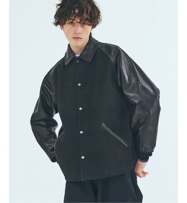417 EDIFICE「【SKOOKUM / スクーカム】417別注 Leather AWARDブルゾン」|ライダースジャケット|