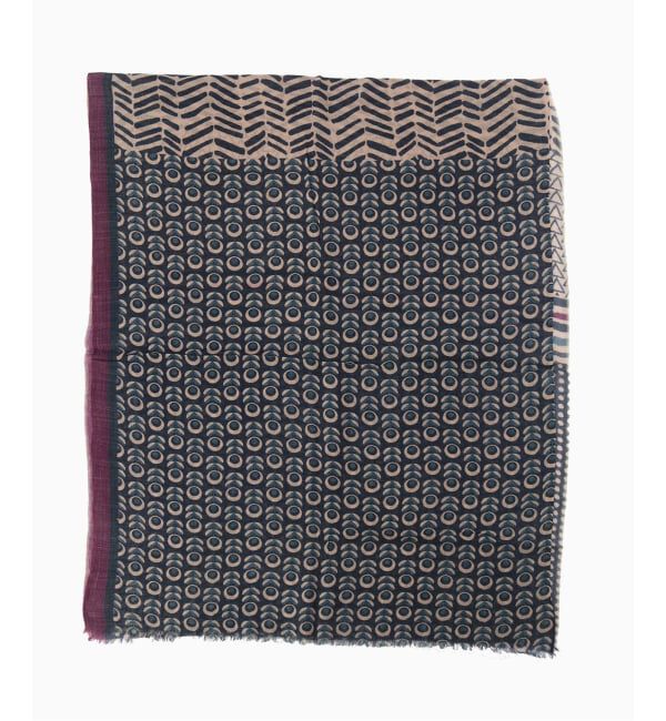 417 EDIFICE「SK OVERSEAS エス.ケーオーバーシーズ プリントスカーフ」|バンダナ・スカーフ|