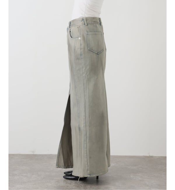 PULP「【Geek Office / ギークオフィス】LCDC TM / DIRTY WASHED DENIM SKIRT」|スカート|