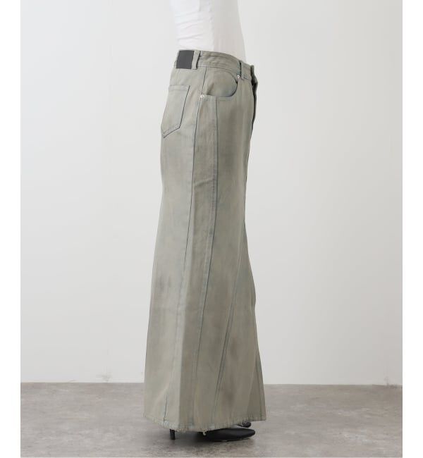 PULP「【Geek Office / ギークオフィス】LCDC TM / DIRTY WASHED DENIM SKIRT」|スカート|