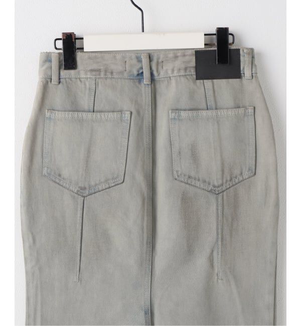 PULP「【Geek Office / ギークオフィス】LCDC TM / DIRTY WASHED DENIM SKIRT」|スカート|