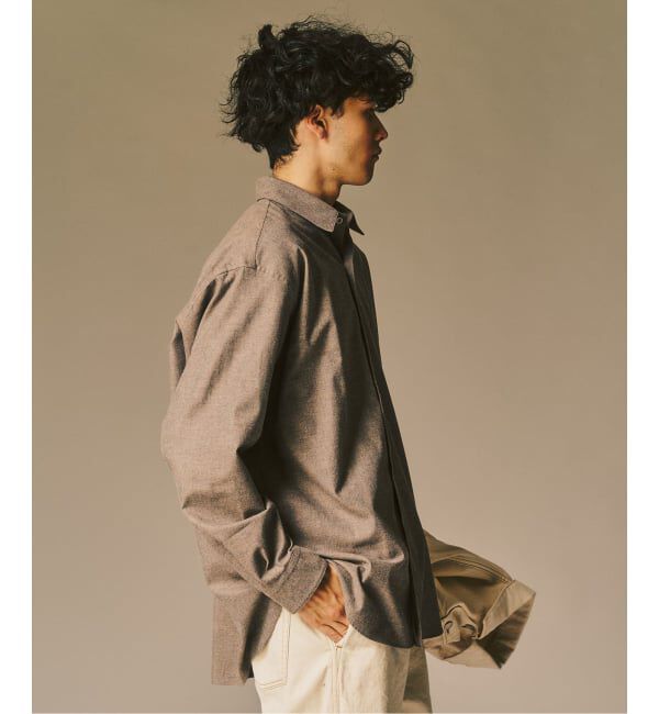 417 EDIFICE「【SIDOGRAS / シドグラス】LE JAPON Akita フランネルシャツ」|シャツ・ブラウス|