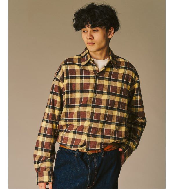 417 EDIFICE「【SIDOGRAS / シドグラス】LE JAPON Akita フランネルシャツ」|シャツ・ブラウス|