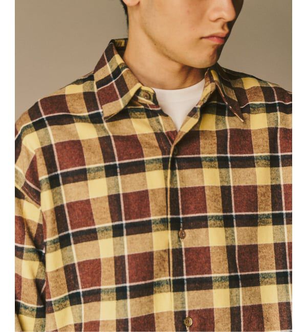 417 EDIFICE「【SIDOGRAS / シドグラス】LE JAPON Akita フランネルシャツ」|シャツ・ブラウス|