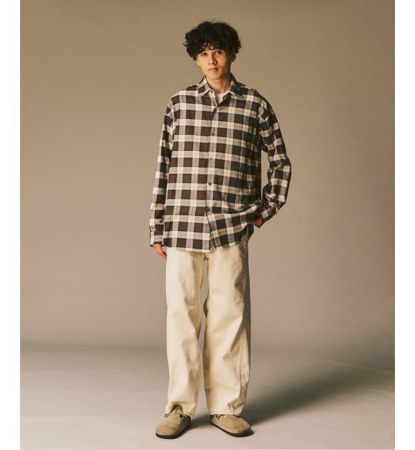 417 EDIFICE「【SIDOGRAS / シドグラス】LE JAPON Akita フランネルシャツ」|シャツ・ブラウス|