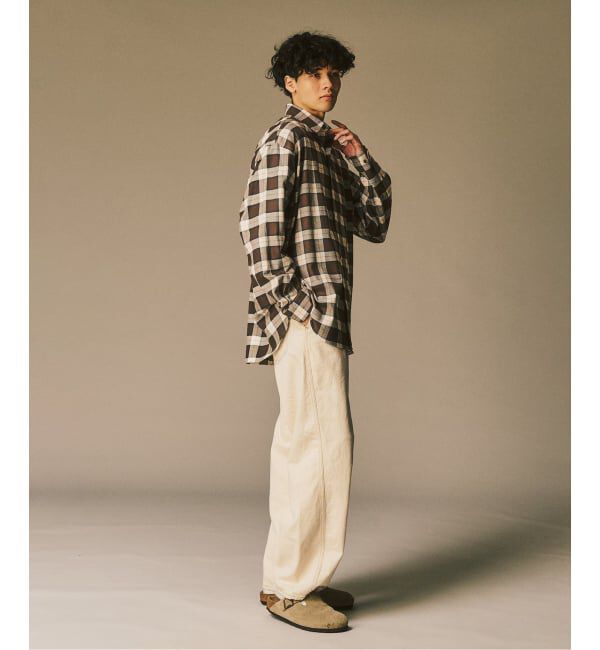 417 EDIFICE「【SIDOGRAS / シドグラス】LE JAPON Akita フランネルシャツ」|シャツ・ブラウス|