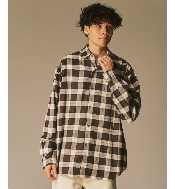 417 EDIFICE「【SIDOGRAS / シドグラス】LE JAPON Akita フランネルシャツ」|シャツ・ブラウス|