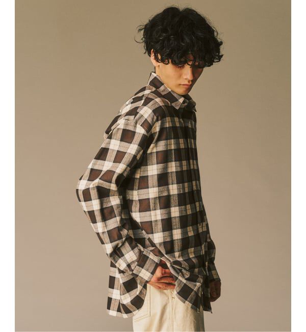 417 EDIFICE「【SIDOGRAS / シドグラス】LE JAPON Akita フランネルシャツ」|シャツ・ブラウス|