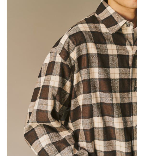 417 EDIFICE「【SIDOGRAS / シドグラス】LE JAPON Akita フランネルシャツ」|シャツ・ブラウス|