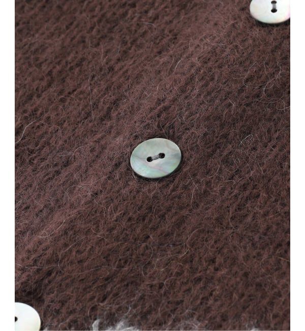 EDIFICE「NOMARHYTHM TEXTILE (ノーマリズム テキスタイル)  Multi Colour Mohair カーディガン」|カーディガン|