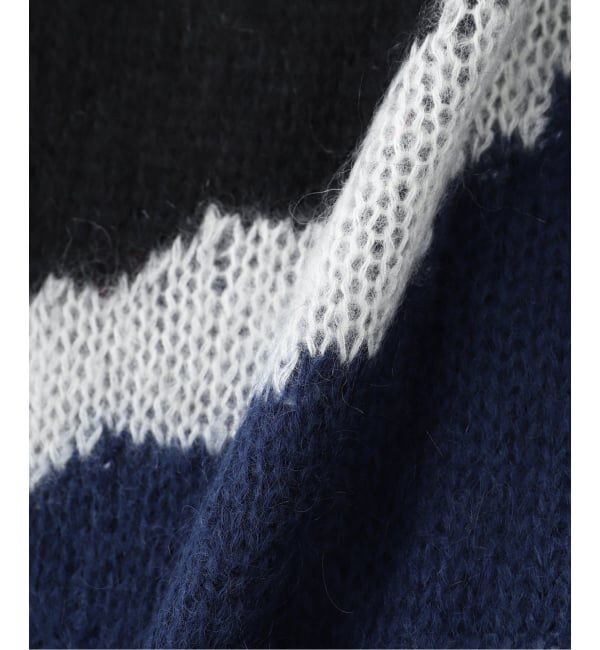 EDIFICE「NOMARHYTHM TEXTILE (ノーマリズム テキスタイル)  Multi Colour Mohair カーディガン」|カーディガン|