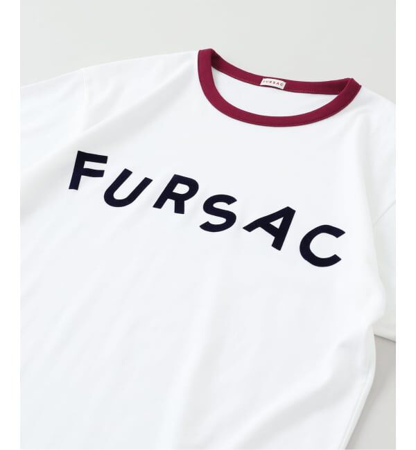 EDIFICE「fursac (フルサック) White t-shirt with "FURSAC"」|Tシャツ・カットソー|