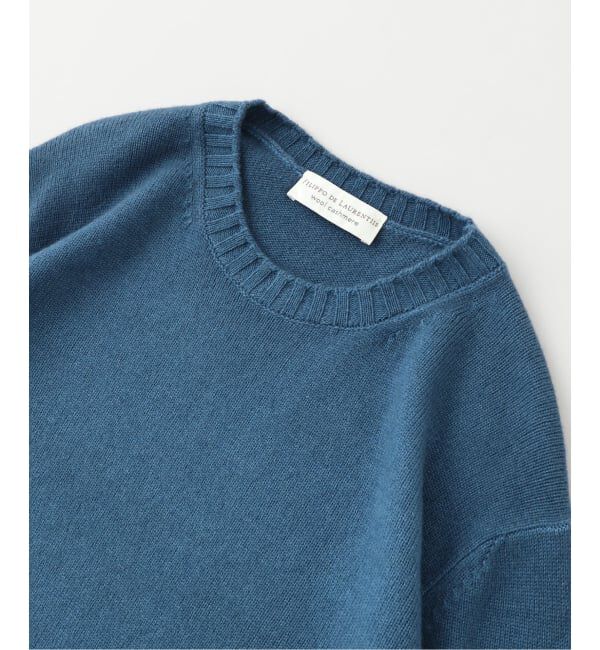 EDIFICE「Filippo De Laurentis (フィリッポ デ ローレンティス) W/Ca 10gg C/N Knit」|ニット・セーター|