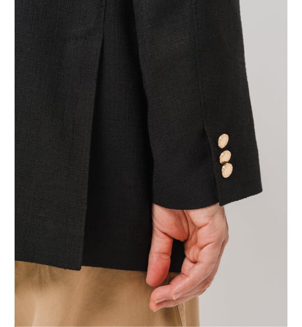 EDIFICE「《予約》COUTURE D&rsquo;ADAM (クチュール ド アダム) ダブル ジャケット Summer Tweed」|テーラードジャケット|