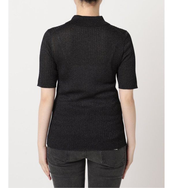 JOURNAL STANDARD relume「ラメ混リブポロプルオーバー」|ニット・セーター|