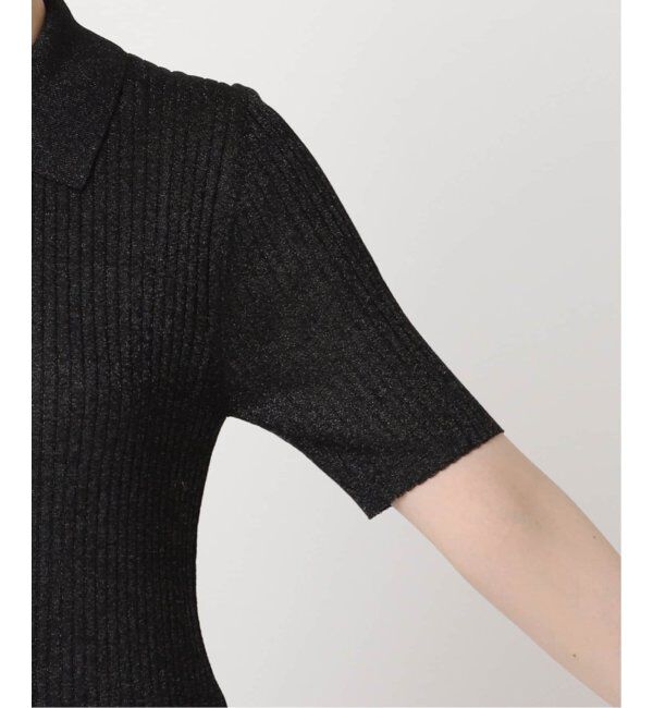 JOURNAL STANDARD relume「ラメ混リブポロプルオーバー」|ニット・セーター|