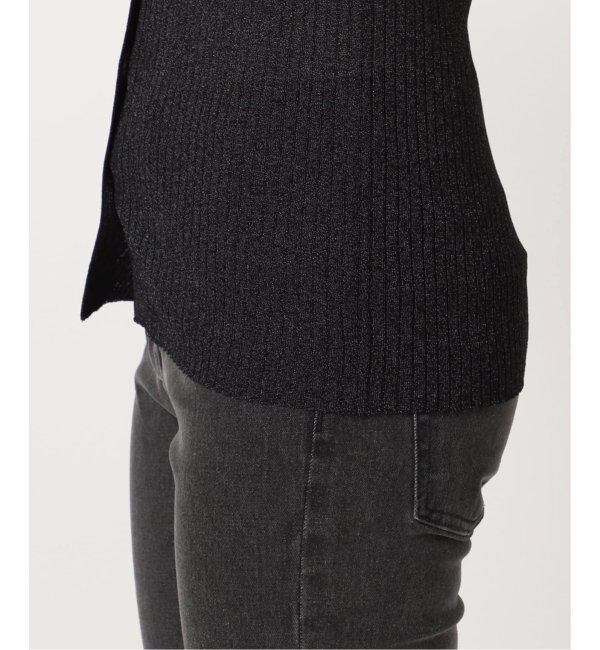 JOURNAL STANDARD relume「ラメ混リブポロプルオーバー」|ニット・セーター|