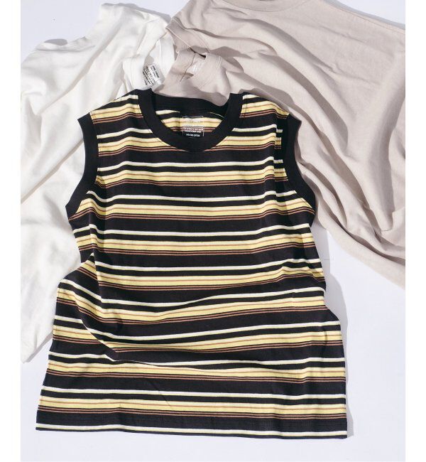 JOURNAL STANDARD「《追加4》汗ジミ防止天竺ノースリーブ」|Tシャツ・カットソー|