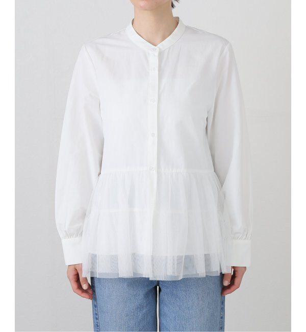 JOURNAL STANDARD relume「モイストブロードシャツ」|シャツ・ブラウス|ホワイト