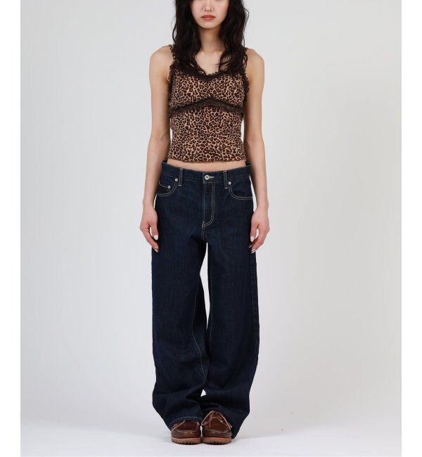 Oriens JOURNAL STANDARD「レオパードレース キャミソール」|インナー|