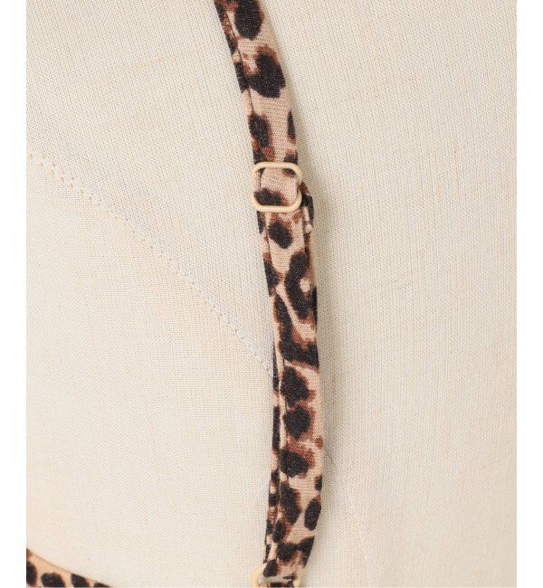 Oriens JOURNAL STANDARD「レオパードレース キャミソール」|インナー|