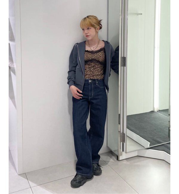 Oriens JOURNAL STANDARD「レオパードレース キャミソール」|インナー|