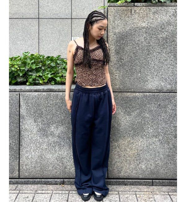 Oriens JOURNAL STANDARD「レオパードレース キャミソール」|インナー|