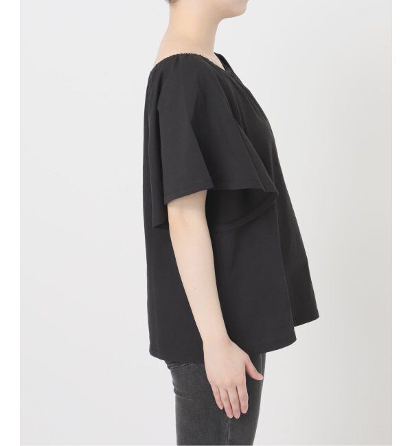 JOURNAL STANDARD relume「ギャザーネックショートスリーブ」|Tシャツ・カットソー|