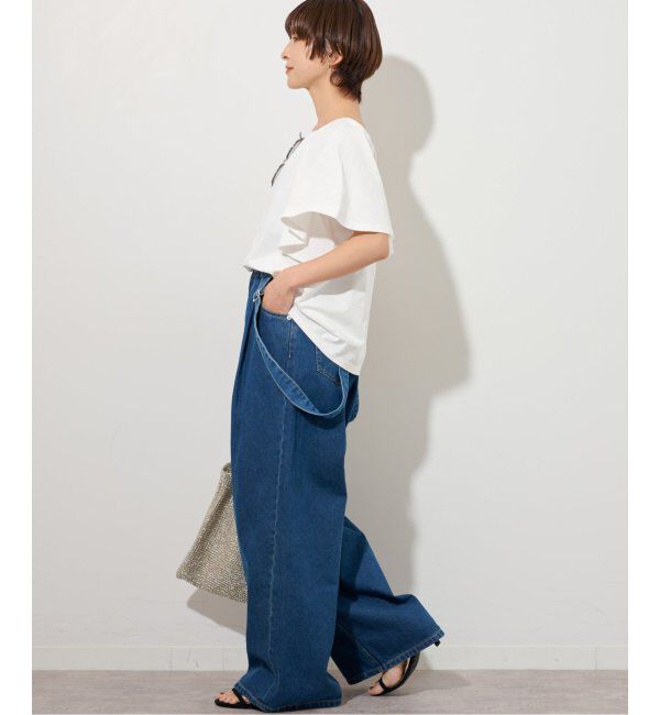 JOURNAL STANDARD relume「ギャザーネックショートスリーブ」|Tシャツ・カットソー|